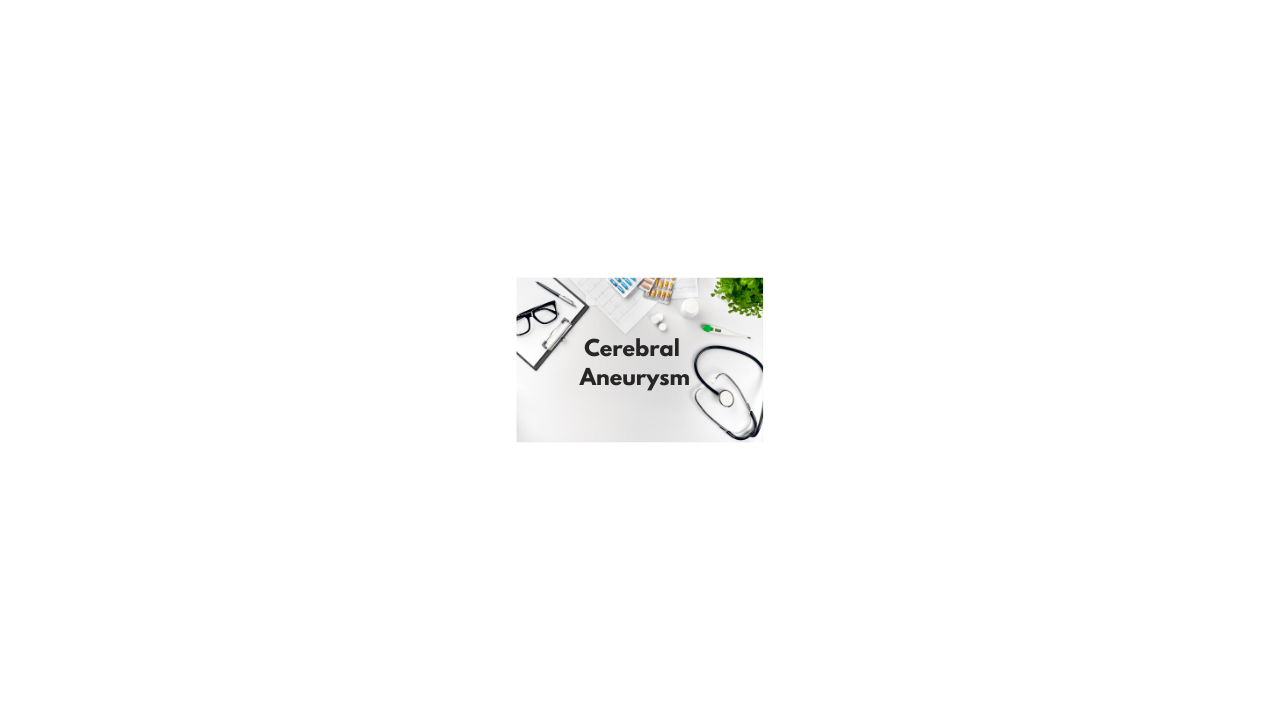 Cerebral aneurysm