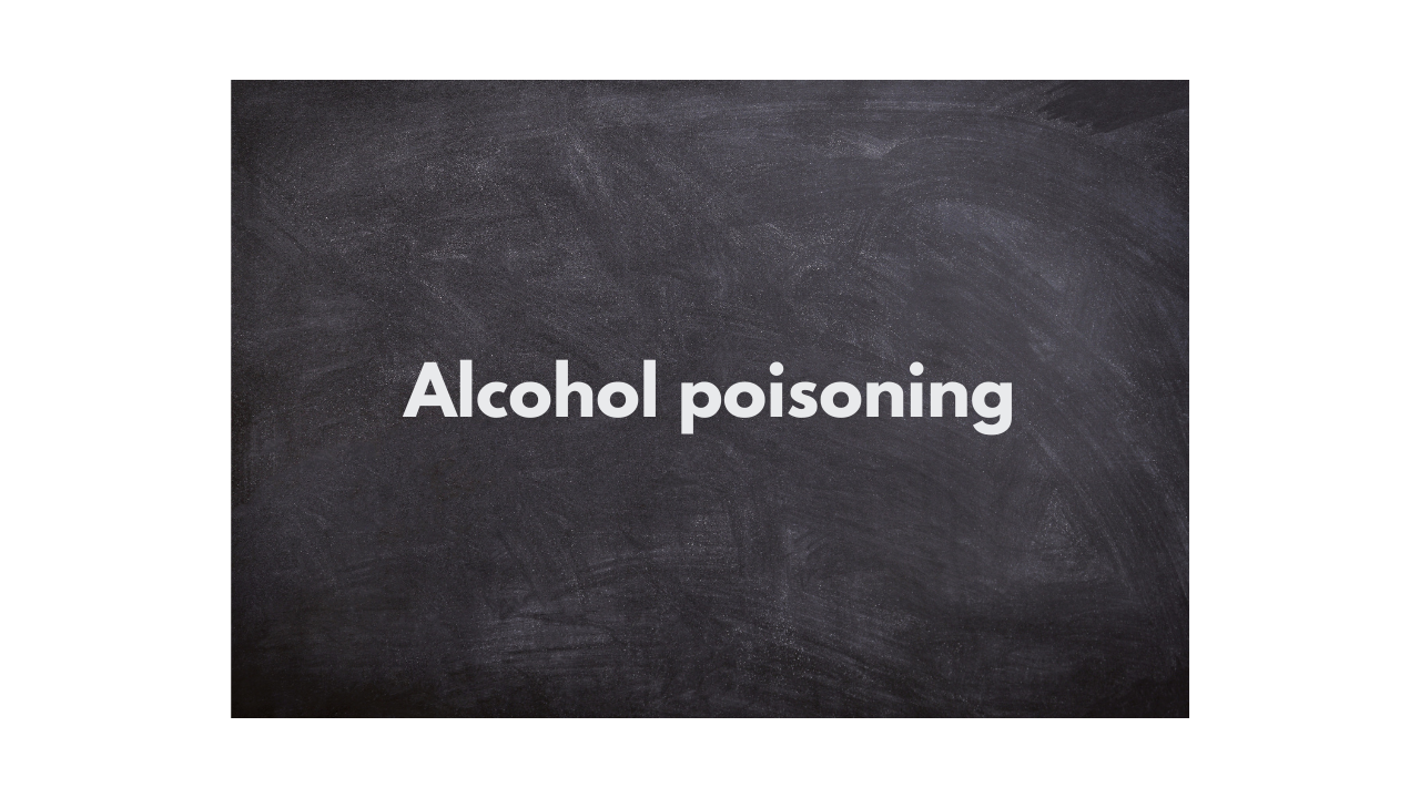 What is Alcohol poisoning